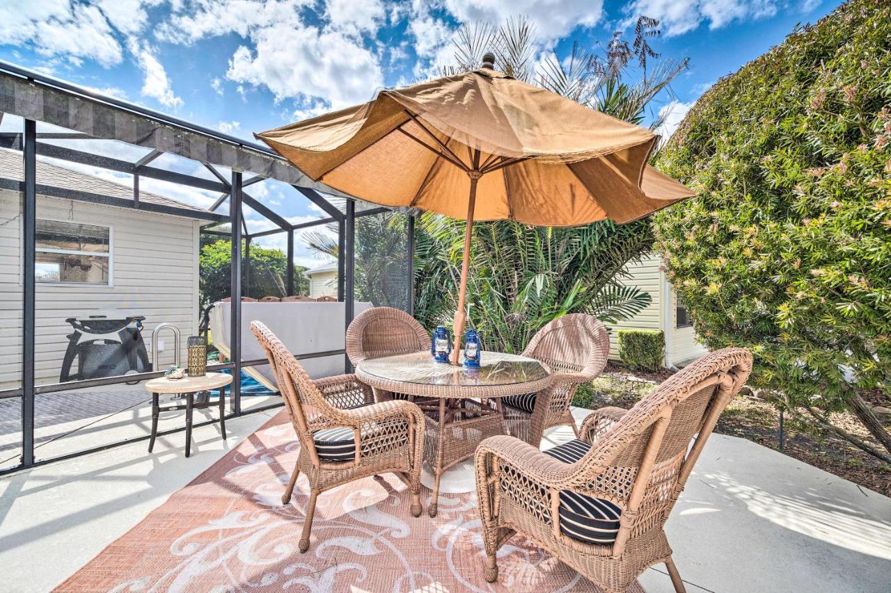 Home In The Villages With Lanai And Private Hot Tub! 외부 사진